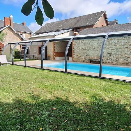Gite Familial Avec Piscine Chauffee A Lege - Fr-1-306-1296 Legé Exterior foto